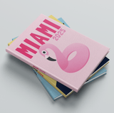 Álbum Travel Coffee Table - Pictoset Portada Prediseñadas como Miami, Japón y Nueva York.