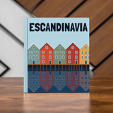 Álbum Travel Coffee Table - Pictoset Portada Prediseñadas Escandinavia foto libro Copenhagen