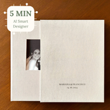 Álbum de Bodas con Funda tipo camisa protectora