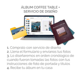 Álbum Coffee Table HM + Servicio de Diseño