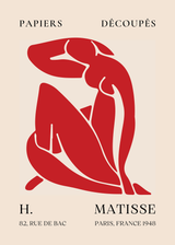 Matisse - Papiers Découpés Rojo - Pictoset