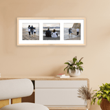 Tríptico Beige Horizontal 25x62 cm - Pictoset