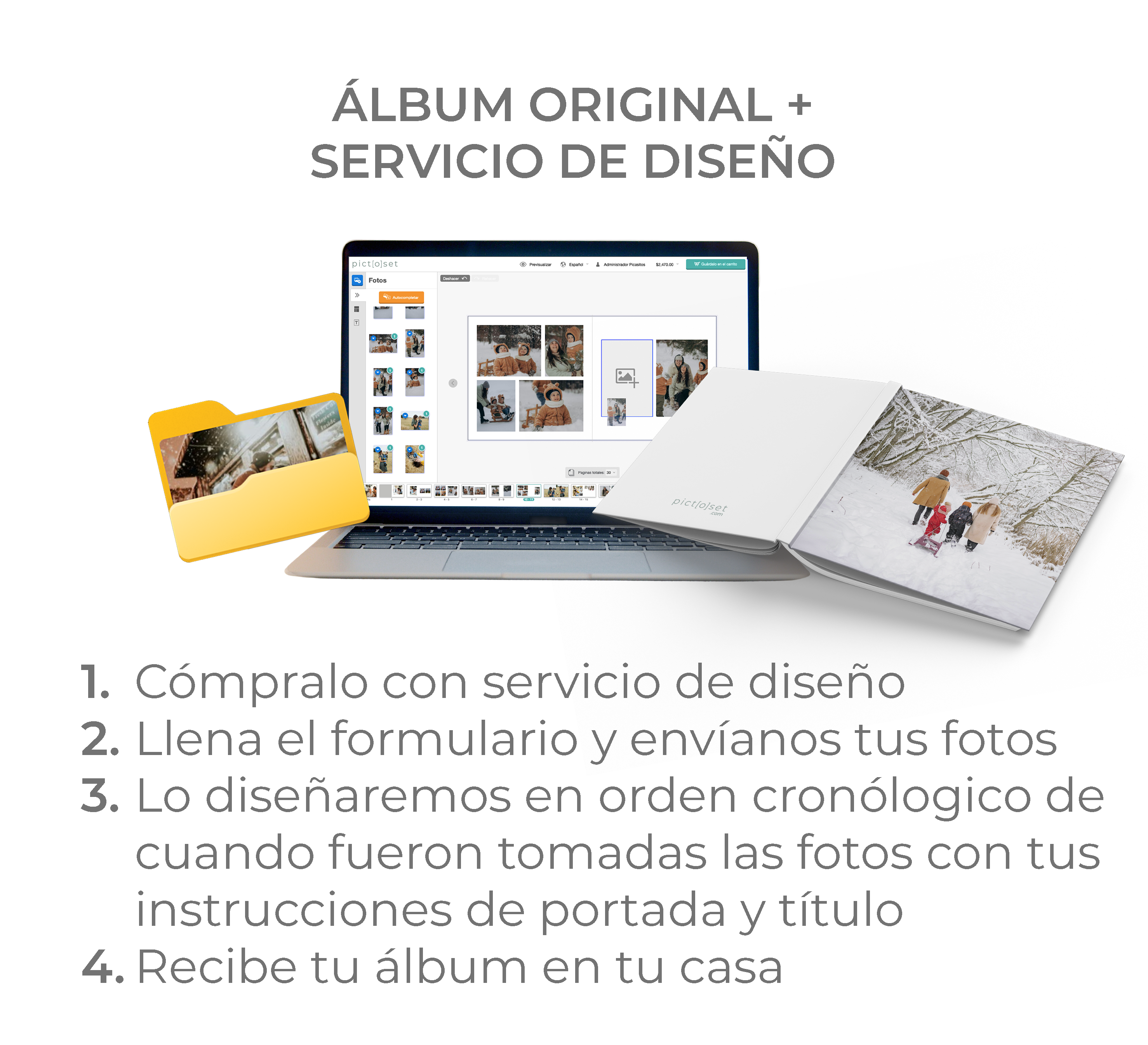 Álbum Original + Servicio de Diseño