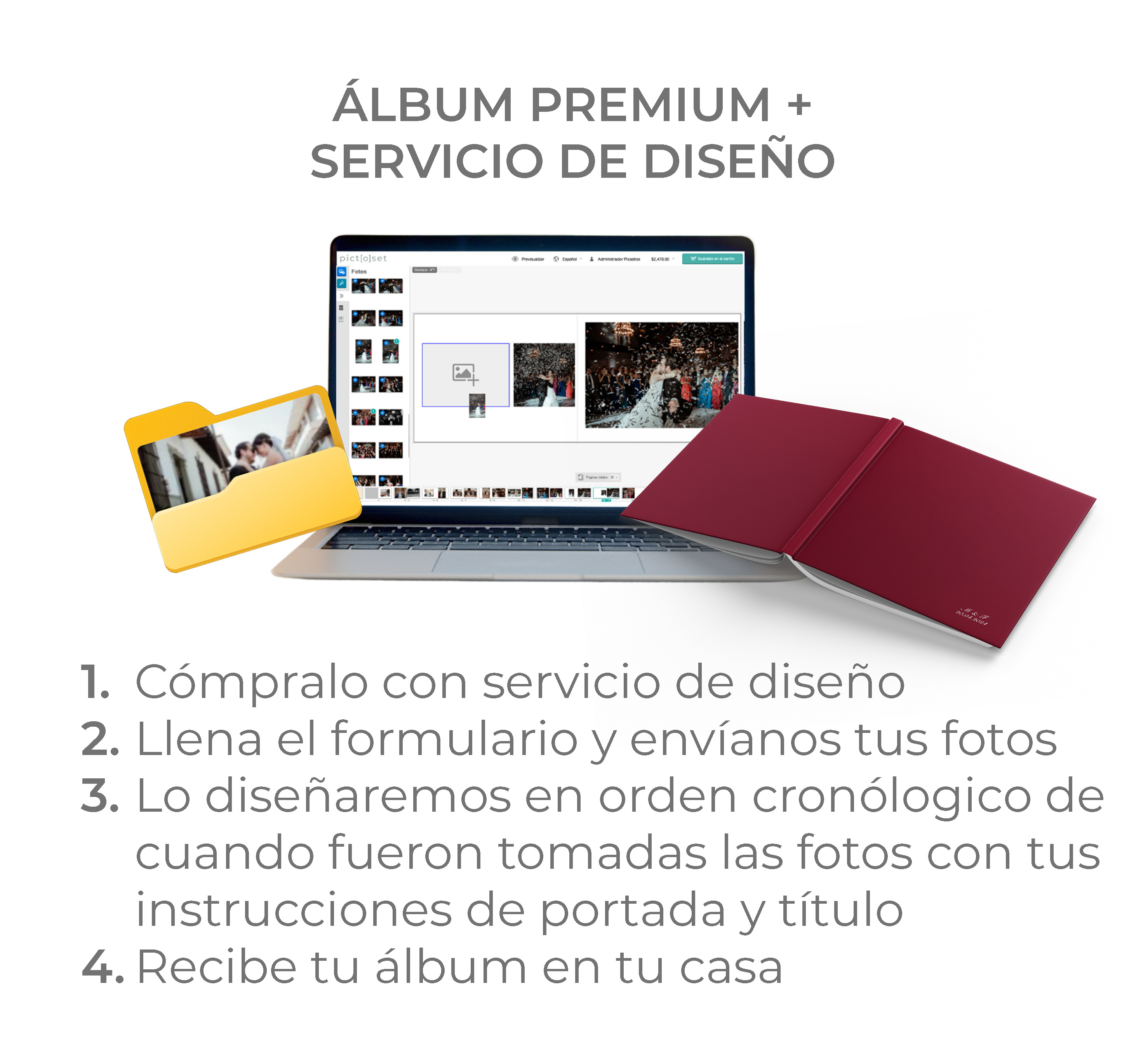 Álbum Premium + Servicio de Diseño