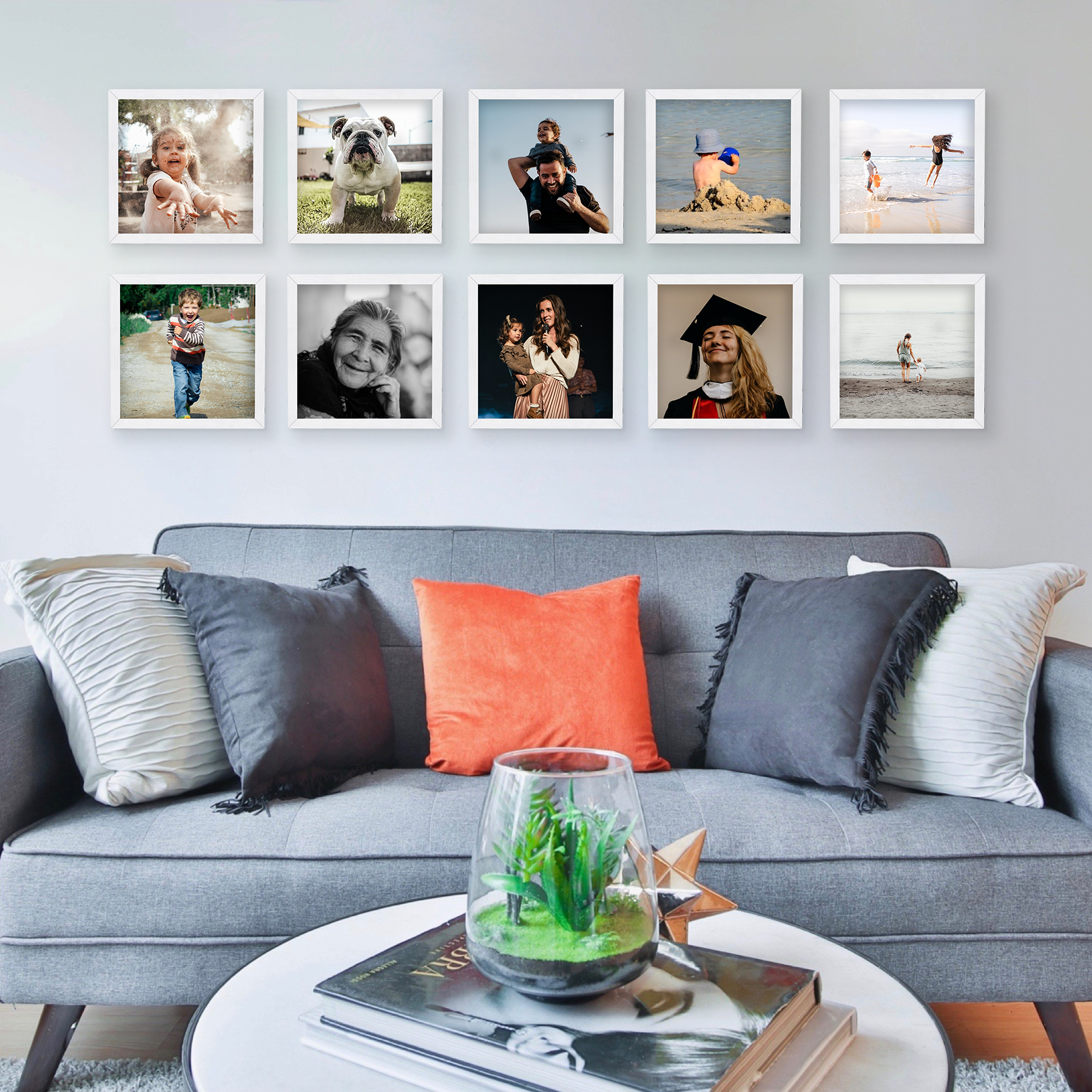 Frame Set 10 Fotos Original