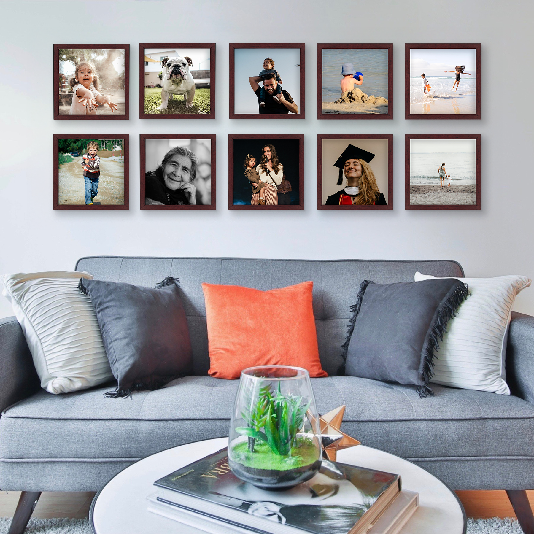 Frame Set 10 Fotos Original