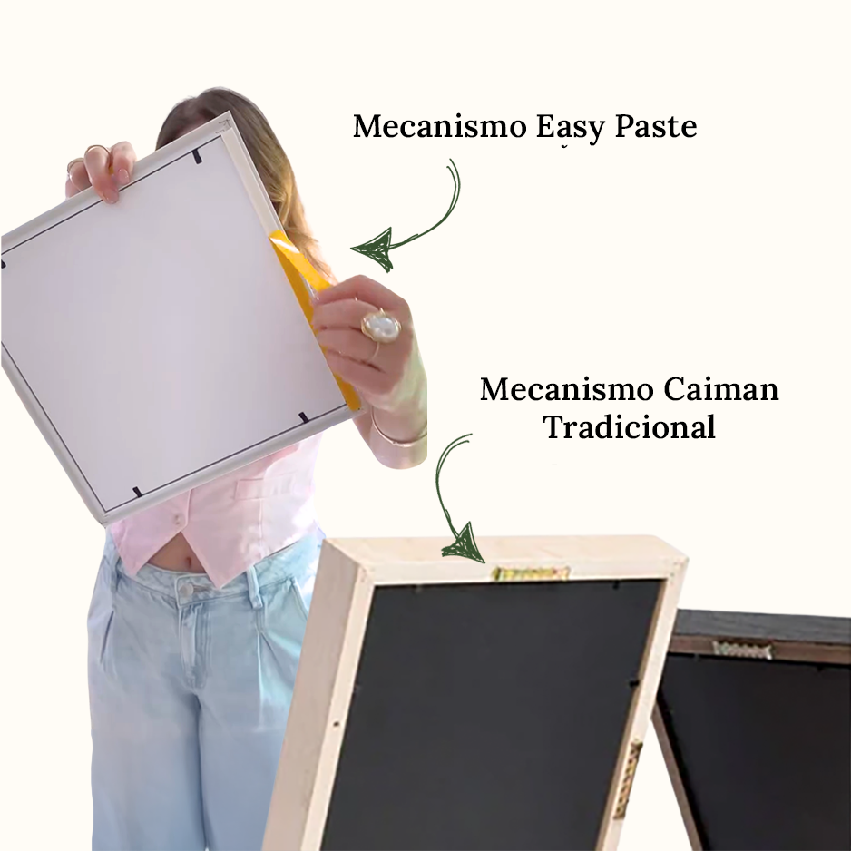 Mecanismo de Colgado Easy Paste y Caiman Tradicional