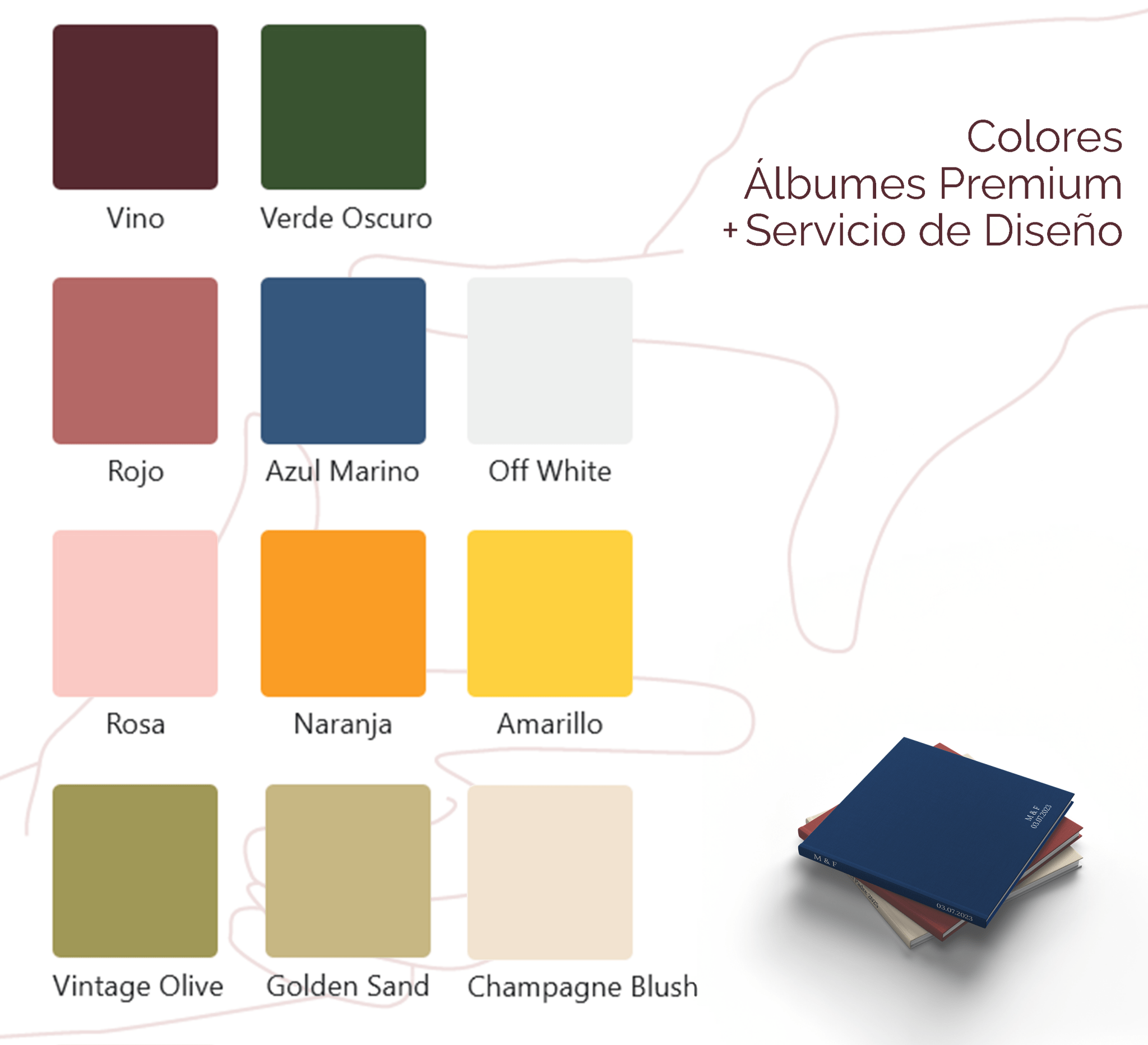 Álbum Premium + Servicio de Diseño - Pictoset