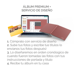 Álbum Premium + Servicio de Diseño - Pictoset