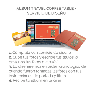 Álbum Travel Coffee Table + Servicio de Diseño - Pictoset