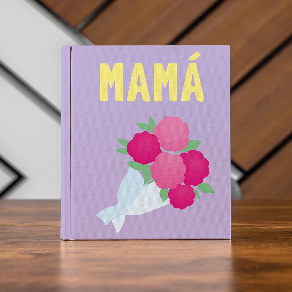 Álbum Travel Coffee Table - Pictoset Portada Prediseñadas Flores 2