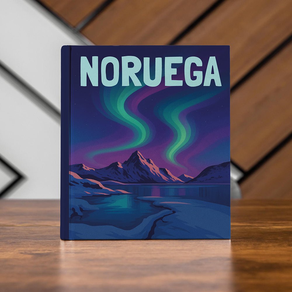 Álbum Travel Coffee Table - Pictoset Portada Prediseñadas Noruega
