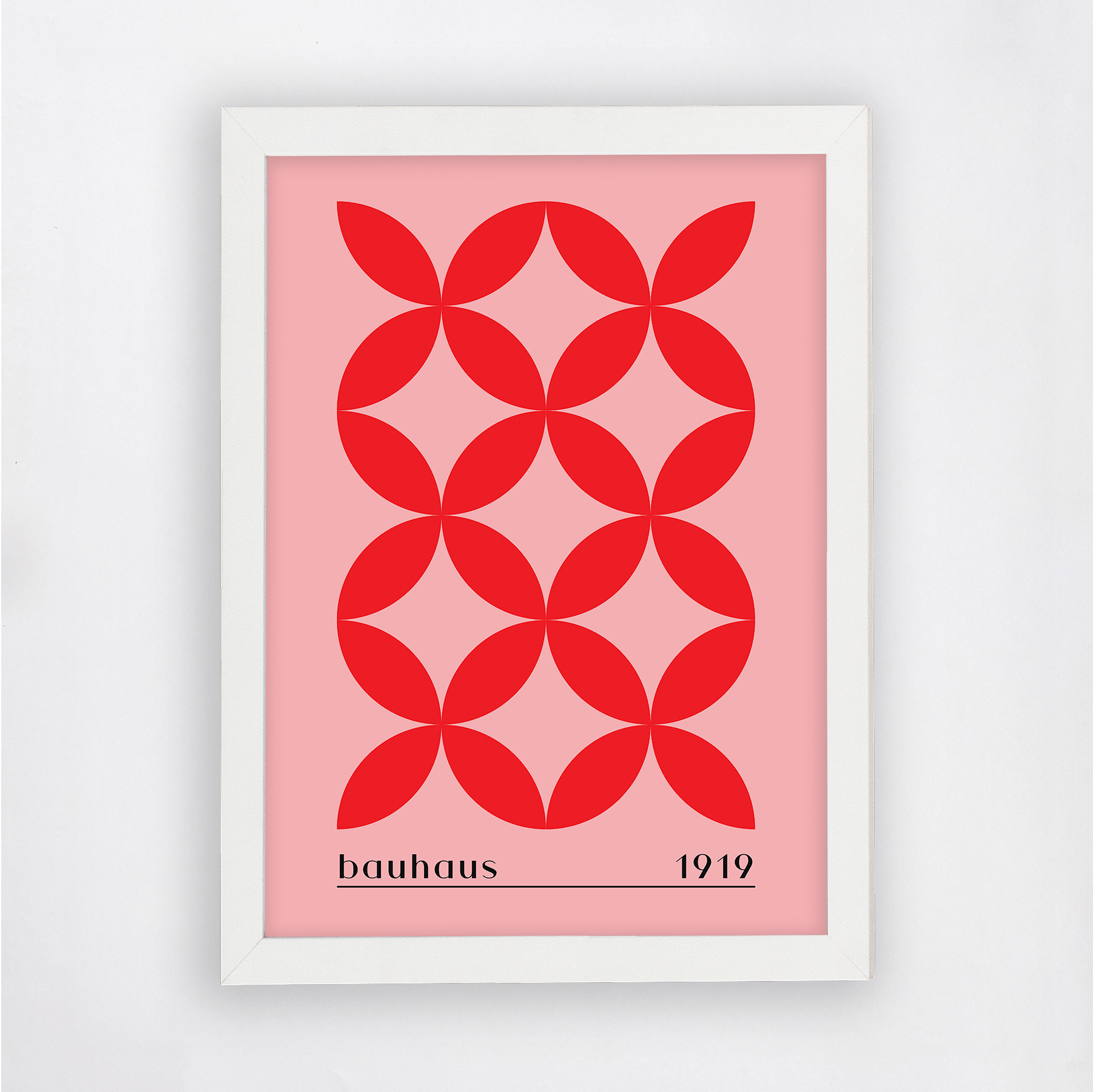 Bauhaus - Rosa - Pictoset