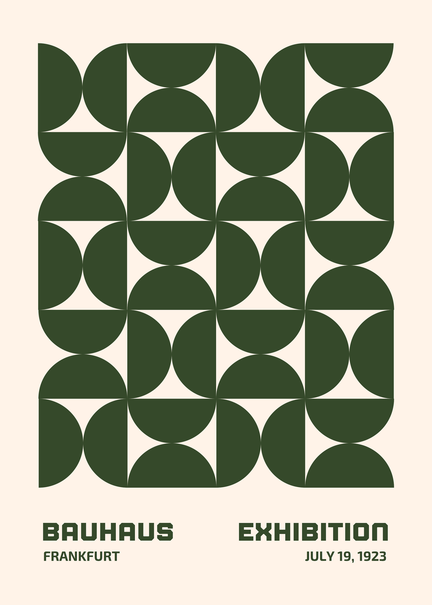 Bauhaus - Verde - Pictoset