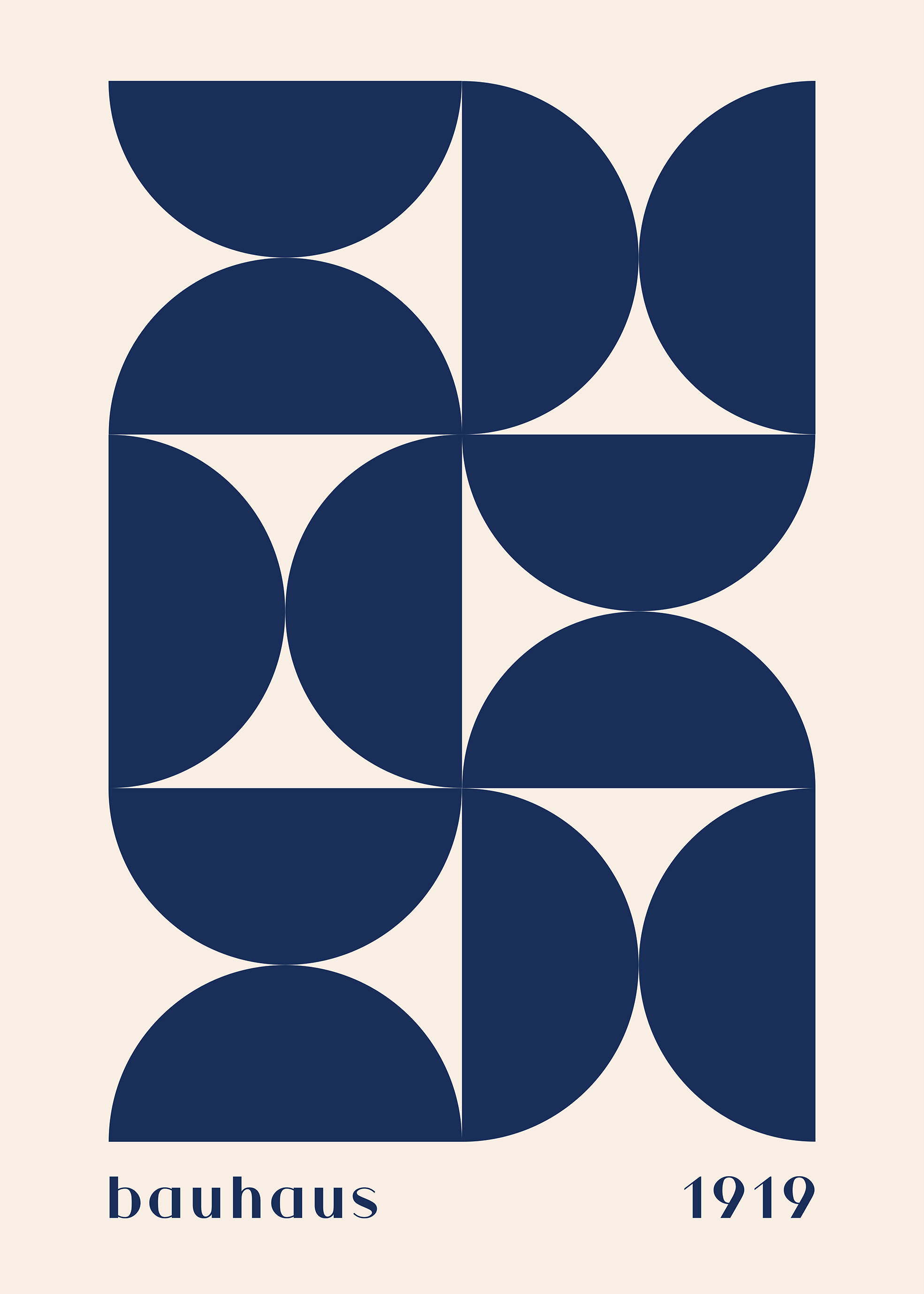 Bauhaus - Azul