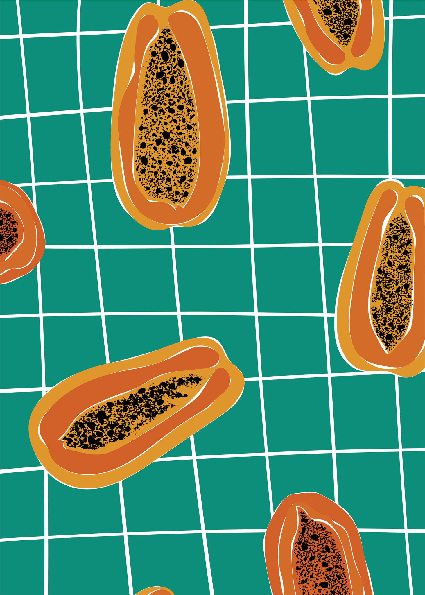 Cocina - Papayas - Pictoset