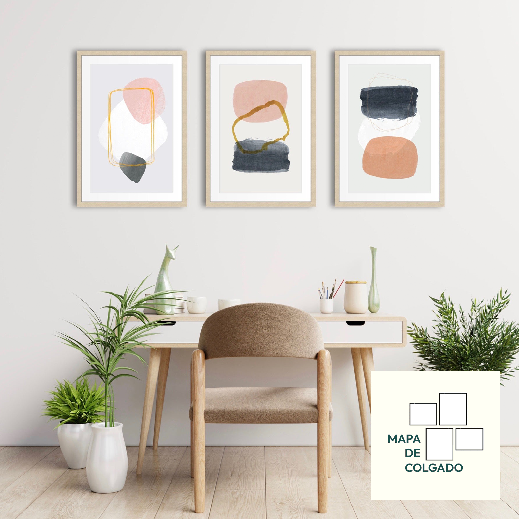 Frame Set Home Office Wall Art
