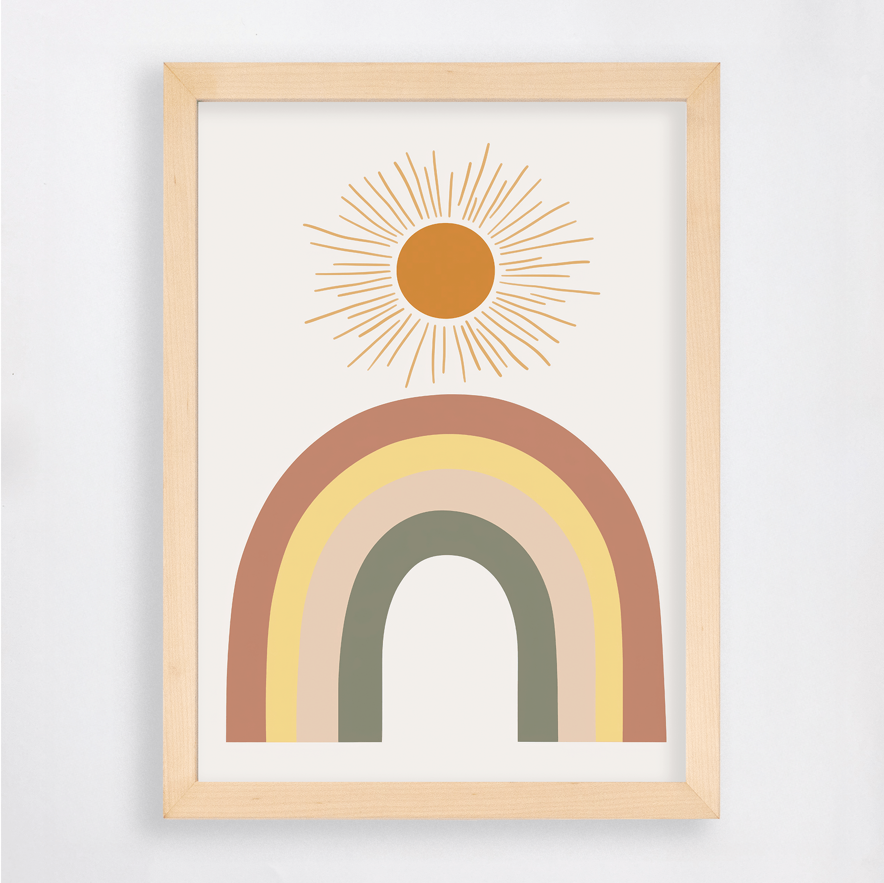 Infantil - Sol y Arcoiris - Pictoset