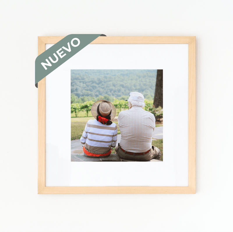 Marco Madera 40x40cm - Pictoset