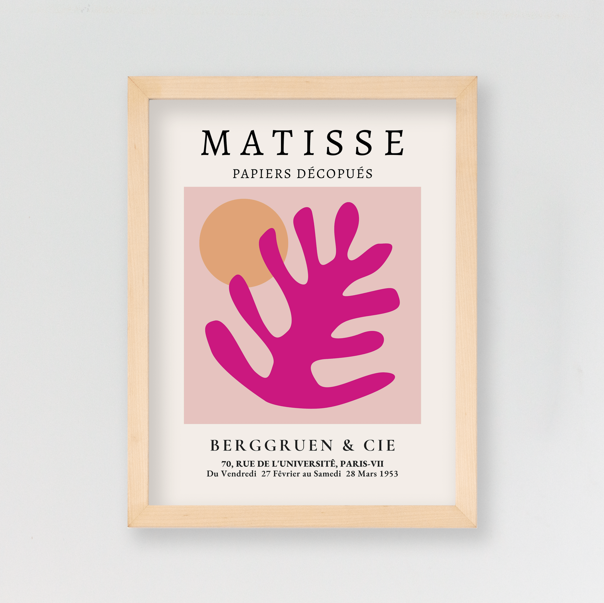 Matisse - Papiers Découpés Violeta - Pictoset