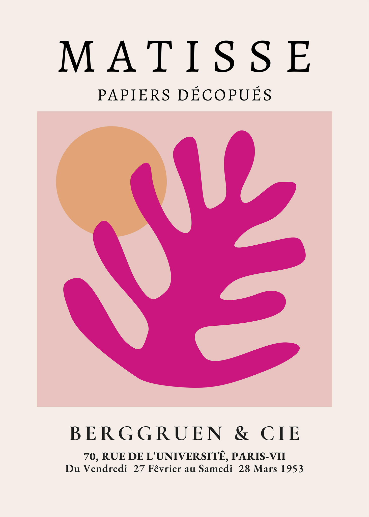 Matisse - Papiers Découpés Violeta - Pictoset