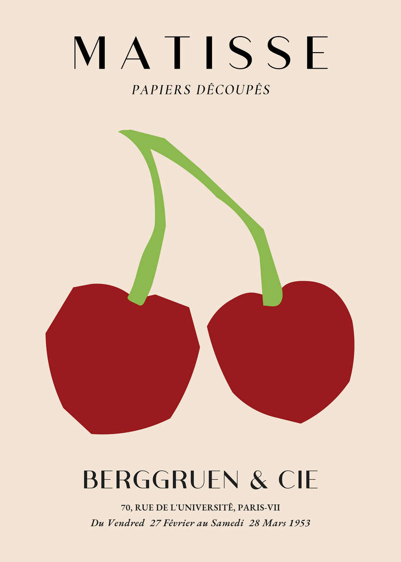 Matisse - Papiers Découpés Cerezas