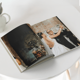 Precompra Álbum Honeymoon + Álbum Wedding - Pictoset - Album de Bodas en Minutos. Con Inteligencia Artificial desde $4500