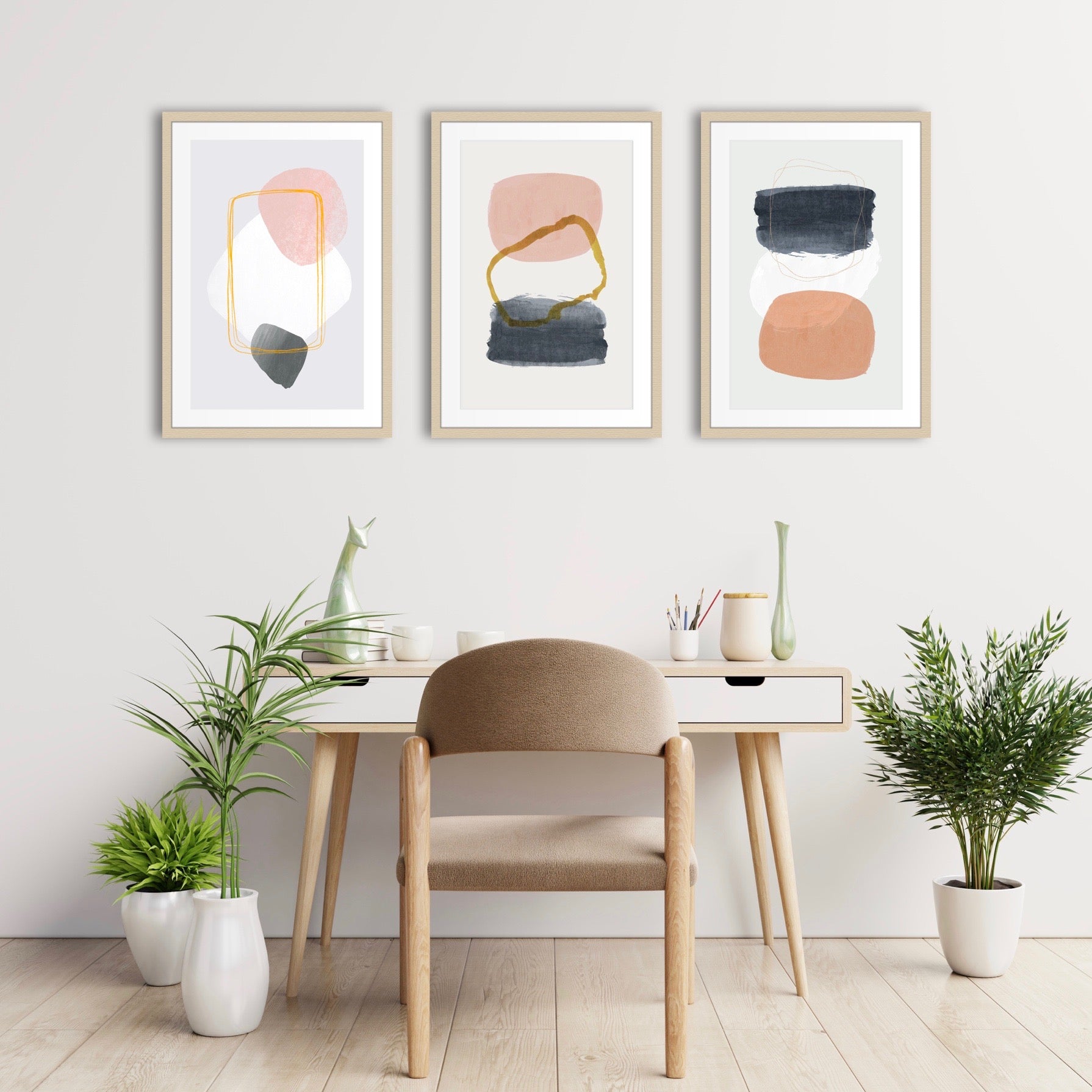 Frame Set Home Office Wall Art