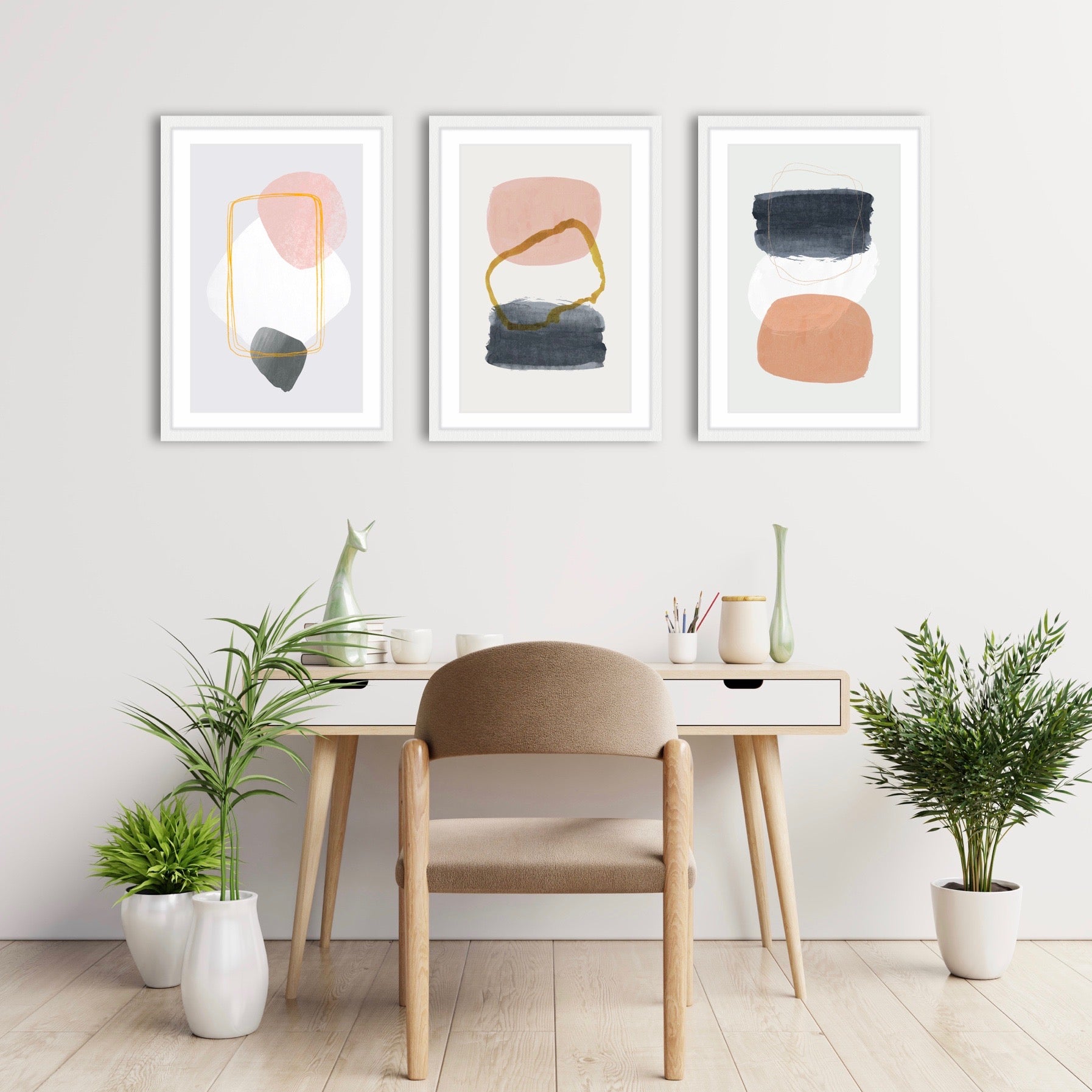 Frame Set Home Office Wall Art