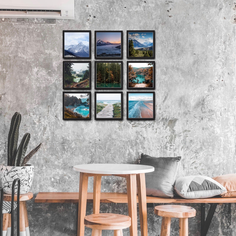 Frame Set 9 Fotos Original - Pictoset