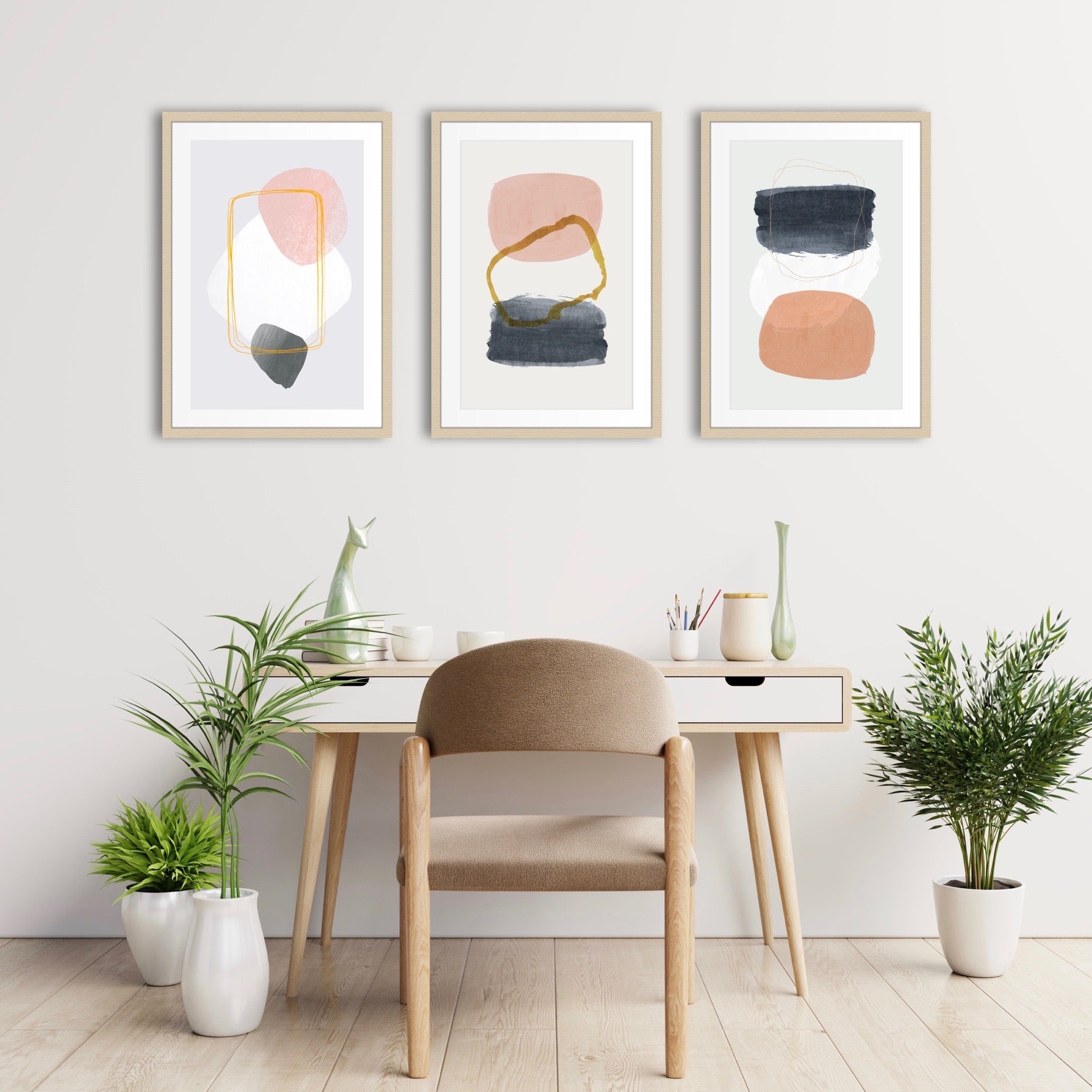 Frame Set Home Office Wall Art - Pictoset