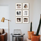 Frame Set 6 Fotos Original - Beige