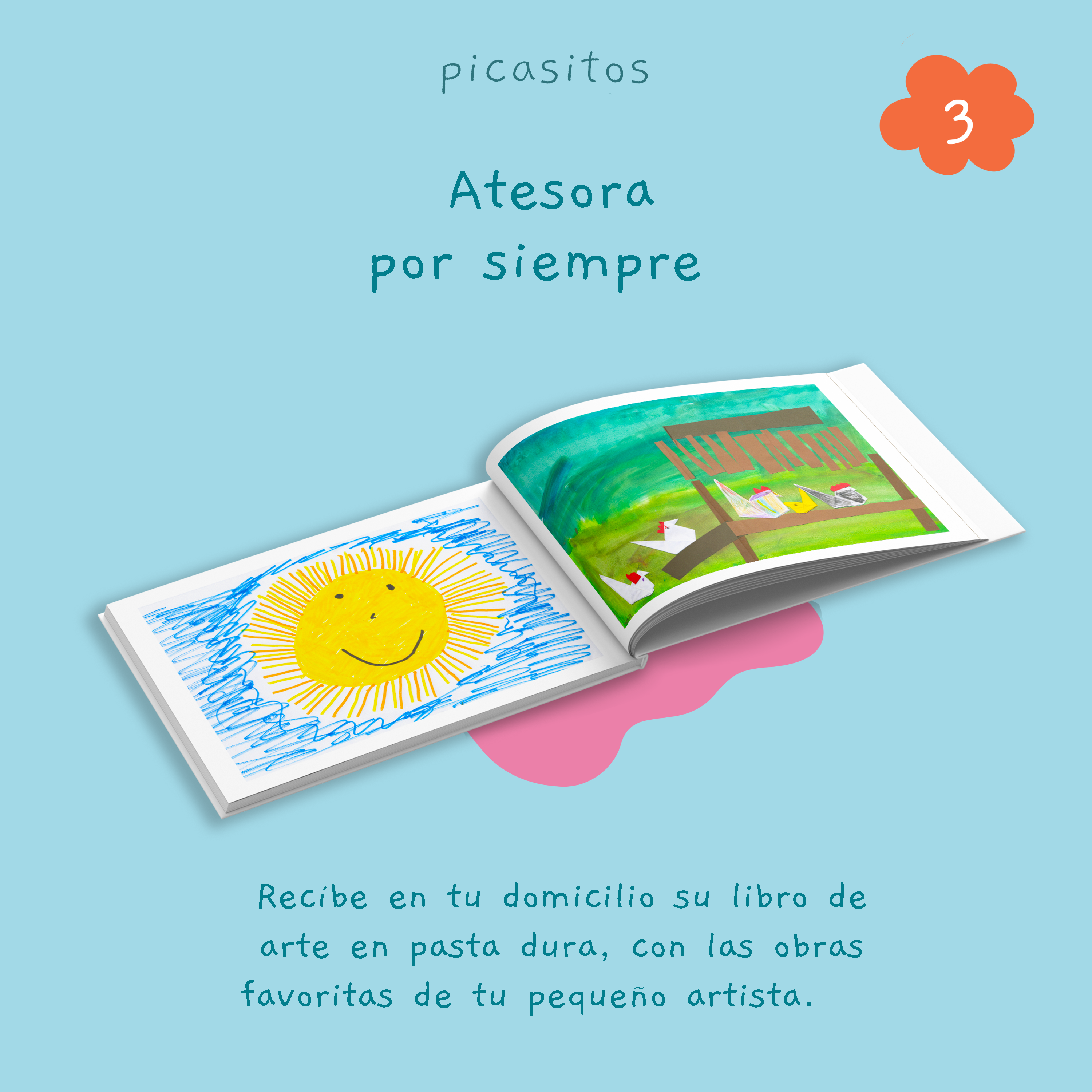 Artbook Picasitos Pasta Dura (20-40 Dibujos)