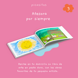 Artbook Picasitos Pasta Dura (40-60 Dibujos)